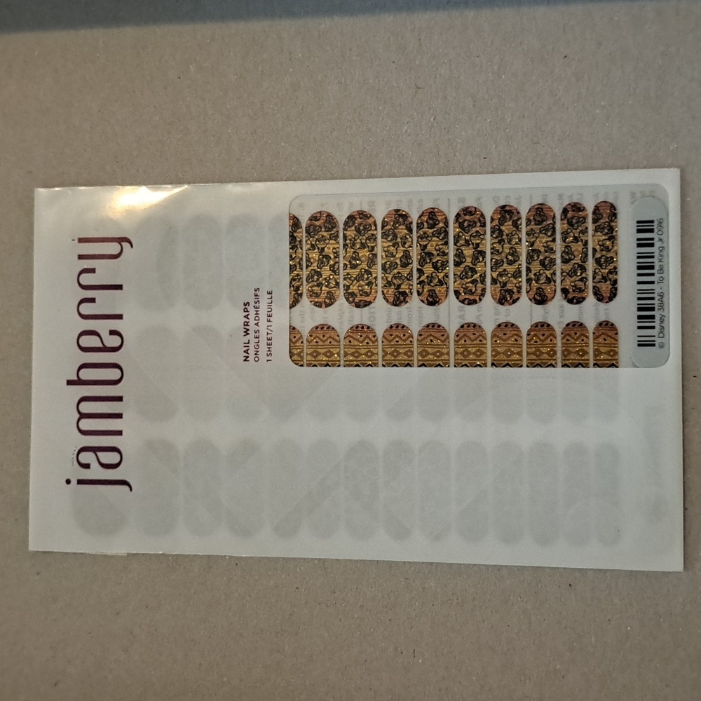 Disney Nail Wrap Simba